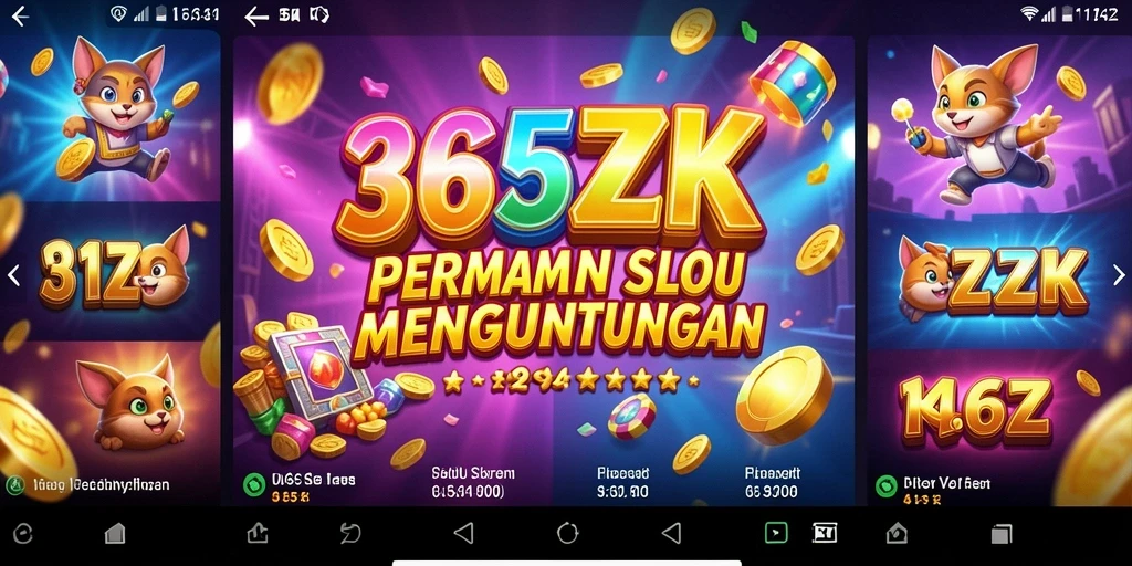 Gameplay menarik dari game Slot 365ZK dengan beragam tema.