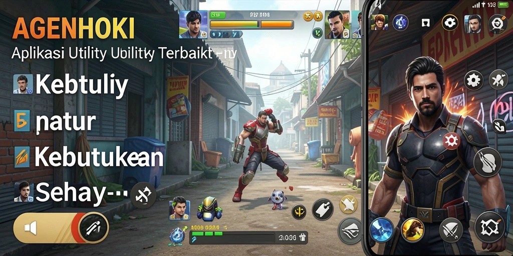Tampilan antarmuka AGENHOKI yang modern dan fungsional.