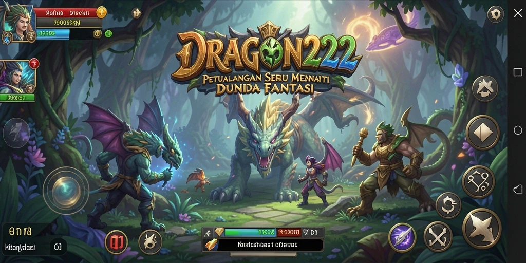 Tangkapan layar gameplay <strong>DRAGON222</strong> menunjukkan petualangan mendebarkan dalam dunia fantasi.