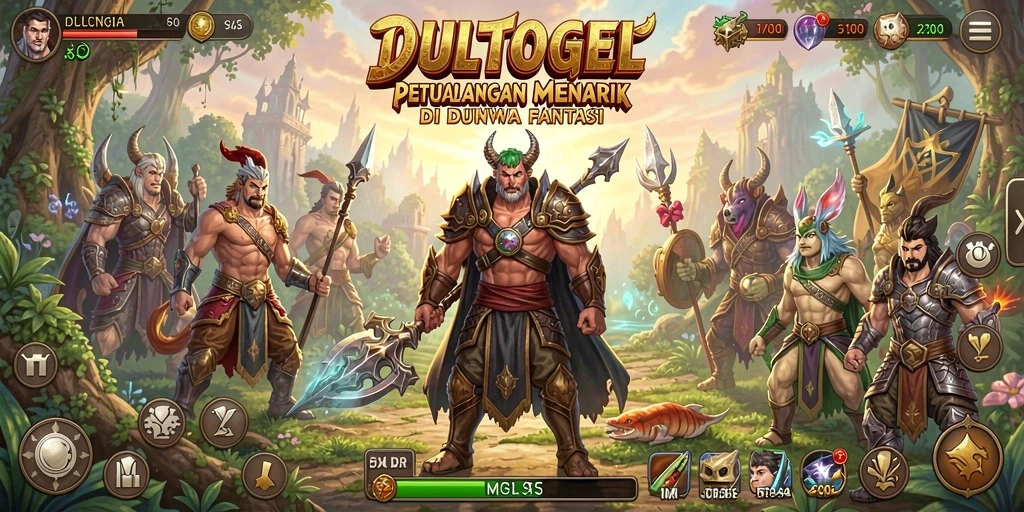 Tampilan gameplay DULTOGEL yang seru dan penuh petualangan.