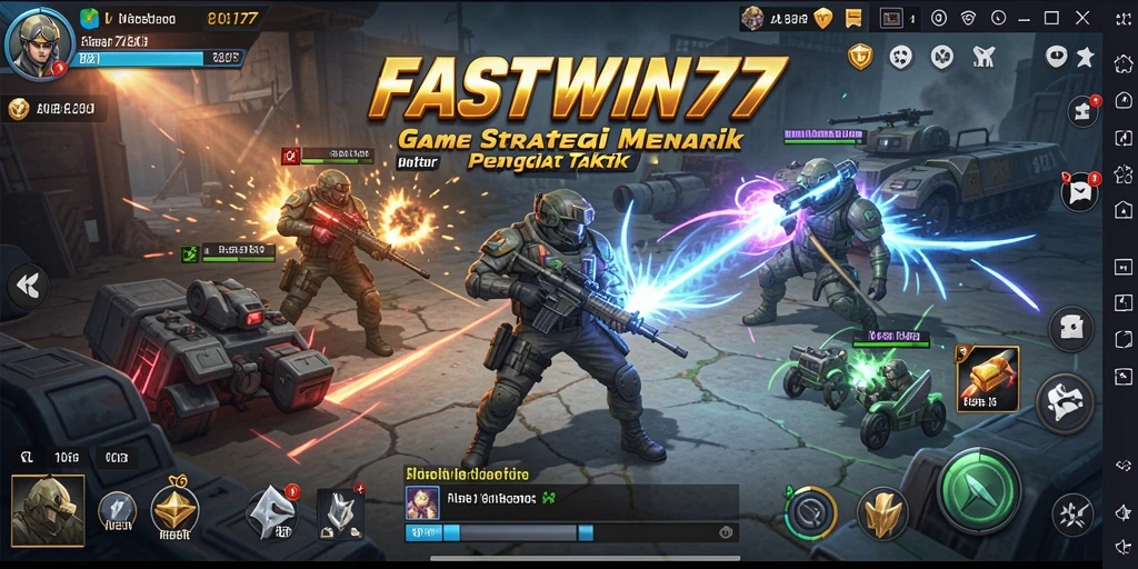 Tampilan menarik dari gameplay FASTWIN77 yang menantang.