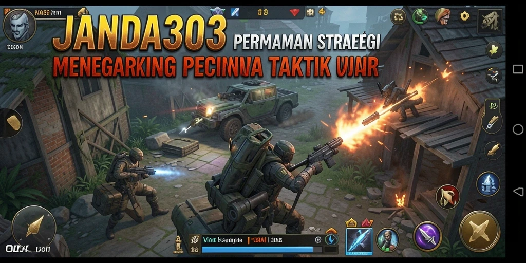 Tampilan gameplay JANDA303 yang menegangkan dan penuh strategi.