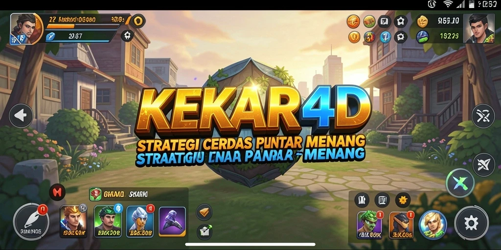 Tampilan gameplay strategi yang menarik di KEKAR4D.