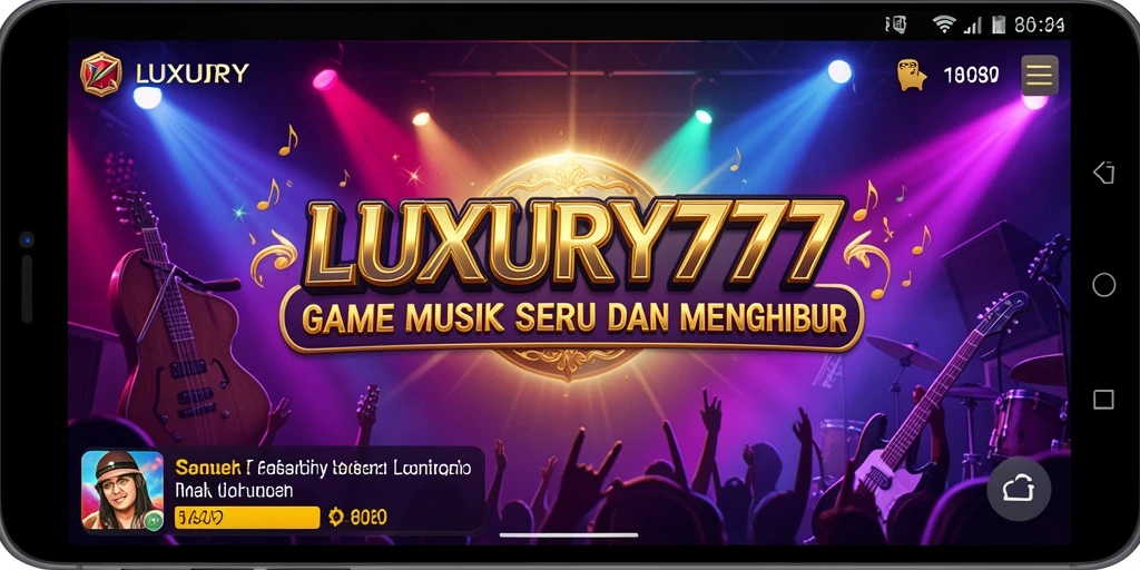 Tampilan gameplay LUXURY777 yang seru dan interaktif.