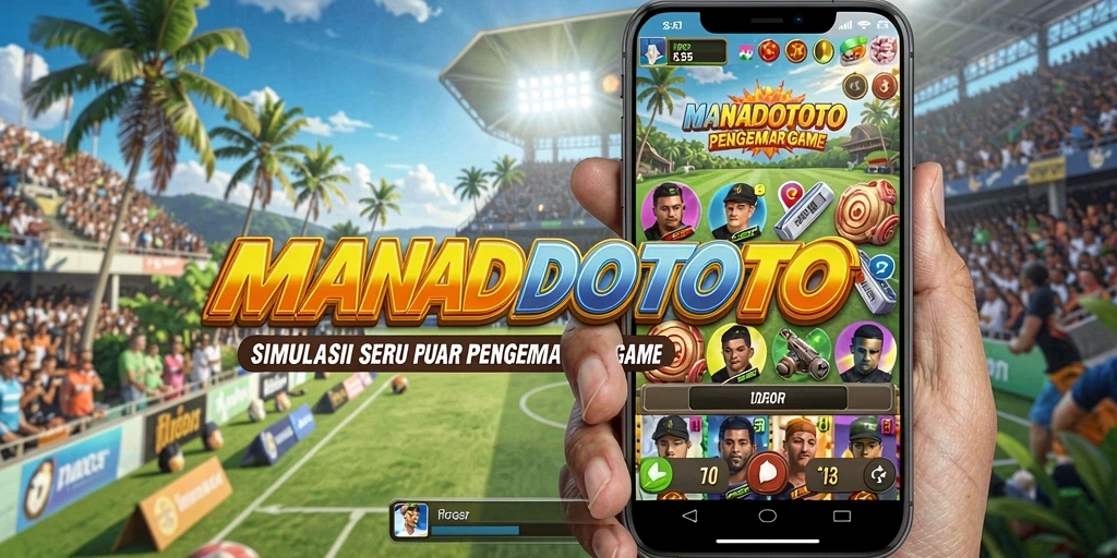 Screenshot gameplay MANADOTOTO yang menunjukkan aksi seru dalam simulasi.