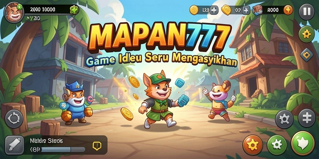 Screenshot gameplay <strong>MAPAN777</strong> menampilkan suasana penambangan dan pembangunan yang mengasyikkan.
