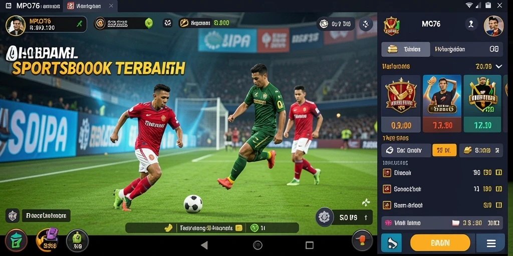 Screenshot gameplay MPO76 menampilkan antarmuka sportsbook yang intuitif.