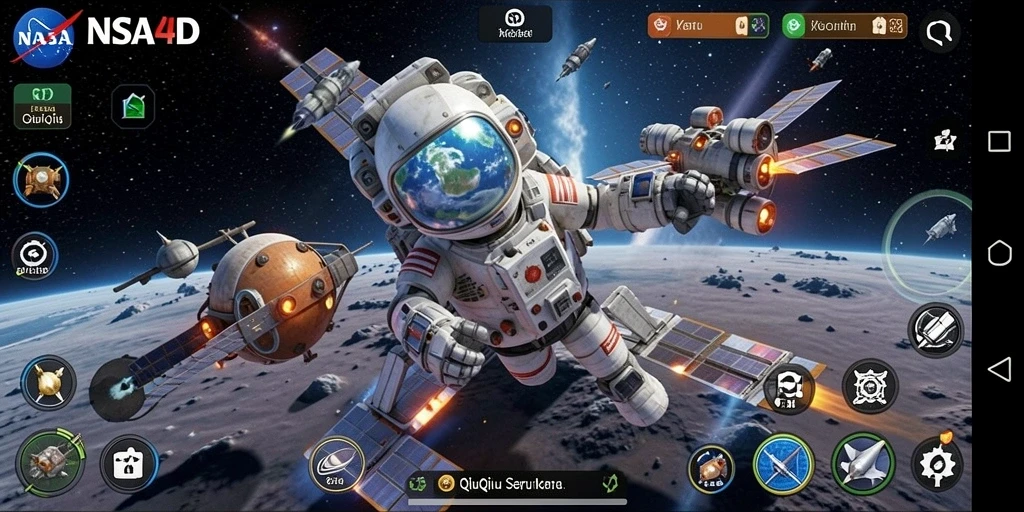 Screenshot gameplay QiuQiu yang seru dan menarik.