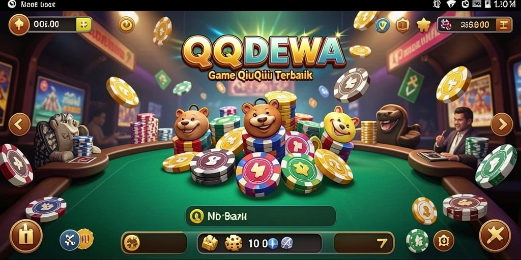 Tampilan gameplay menarik dari QQDEWA yang mengasyikkan.