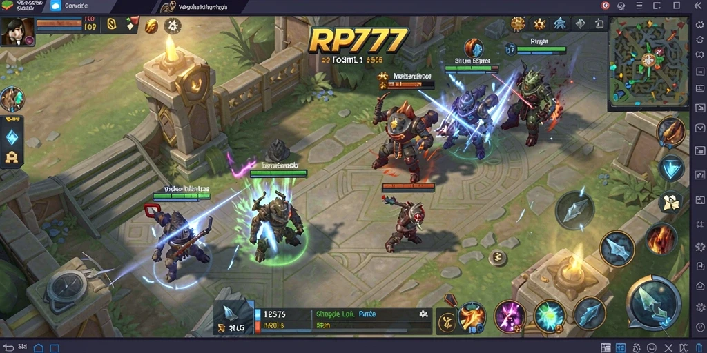 Gameplay seru dengan strategi dalam membangun kerajaan.