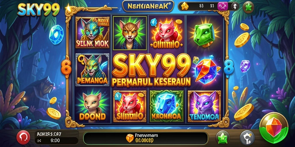 Tampilan menarik gameplay Slot di SKY99.