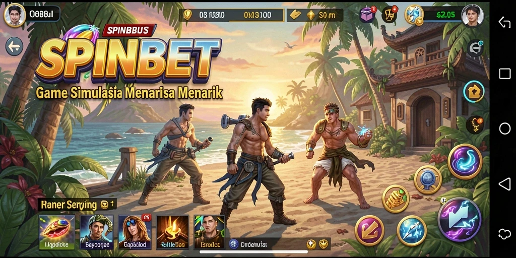 Tampilan gameplay menarik dari SPINBET dengan grafis yang memukau.