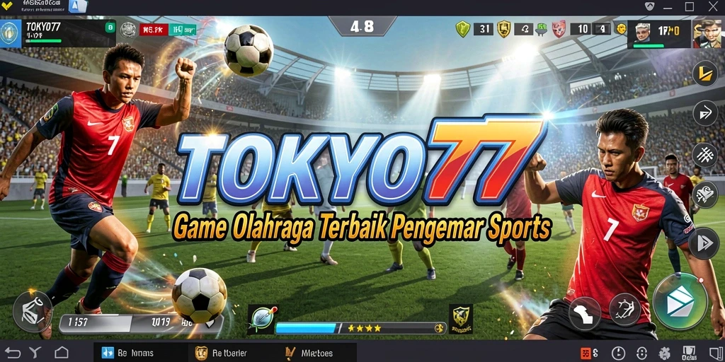 Gameplay menegangkan di TOKYO77 menampilkan keahlian atletik yang luar biasa.
