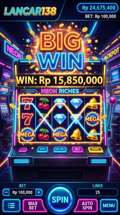 Tampilan antarmuka lancar138 yang user-friendly.